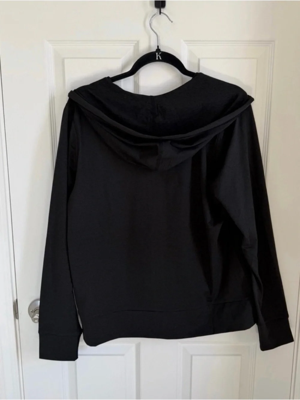 NWT Vuori Halo Performance Hoodie 2.0 Black Heather, L - Picture 2 of 5